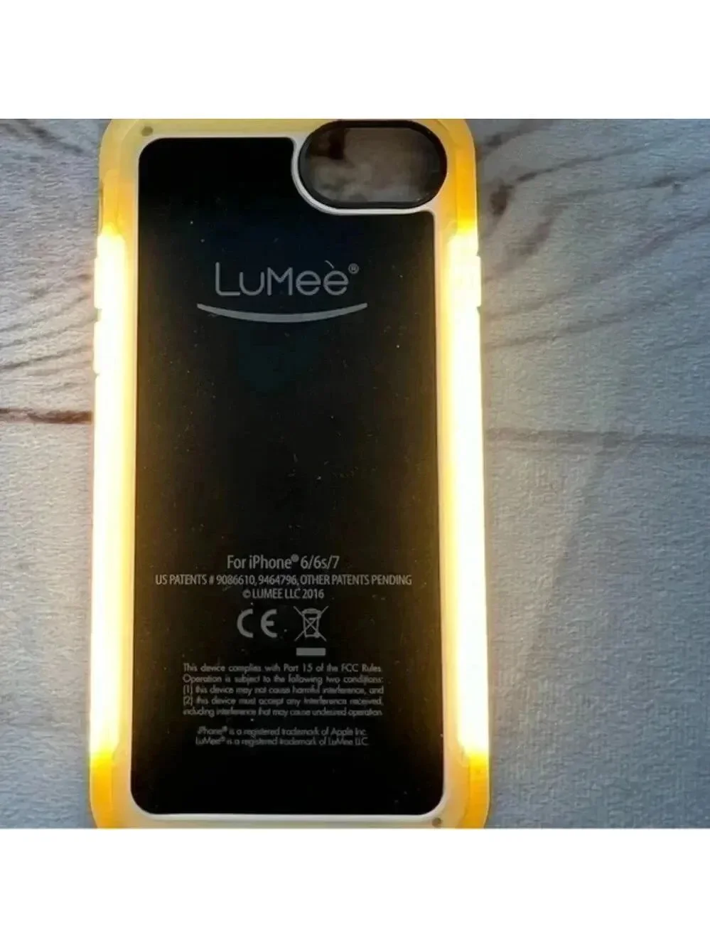 LUMEE two phone case the original selfie case facing lights iPhone 7 6,…